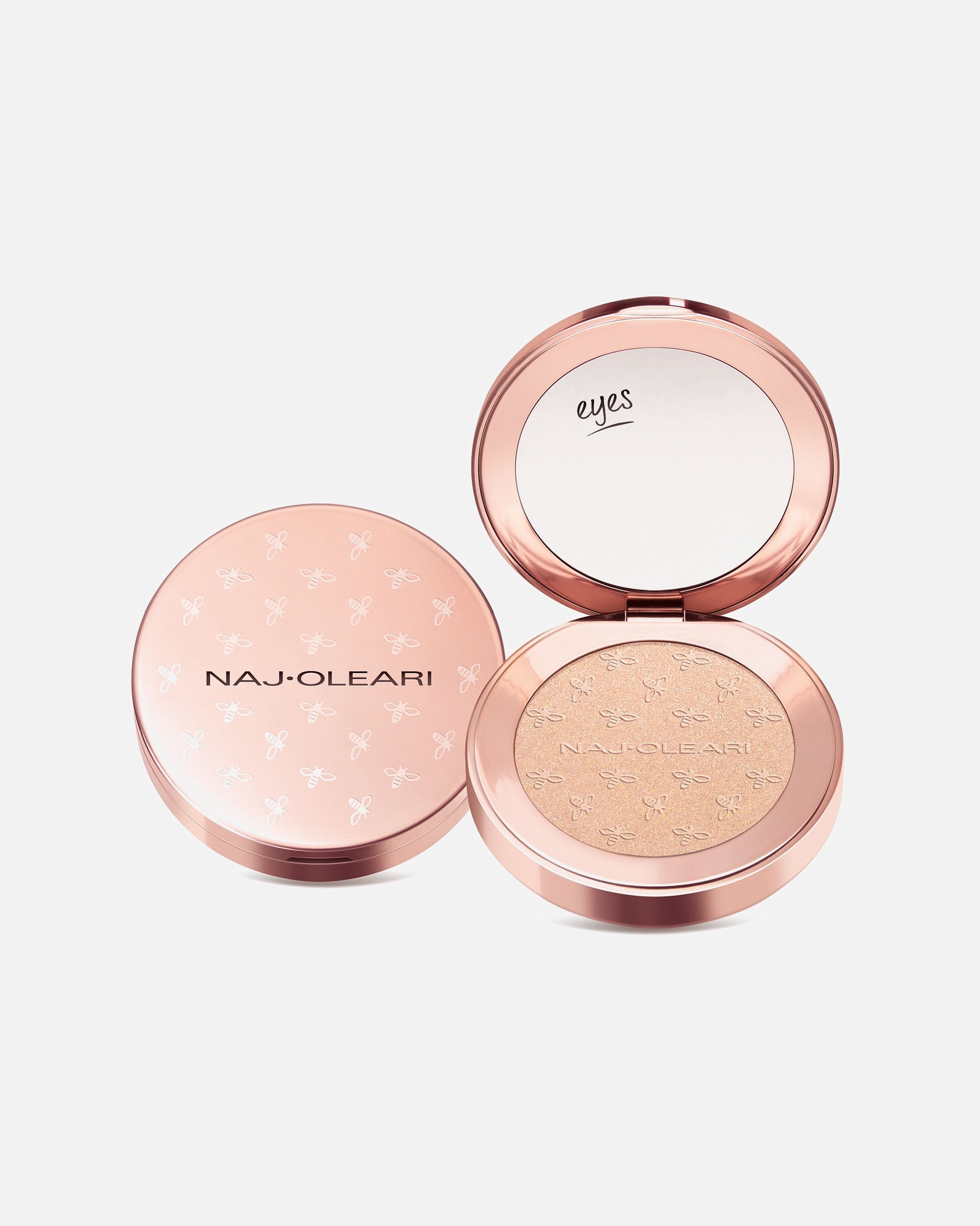 Szemhéjpúder - Naj Oleari Default Brand Line Colour Fair Eyeshadow Wet&Dry 3 Golden shimmer