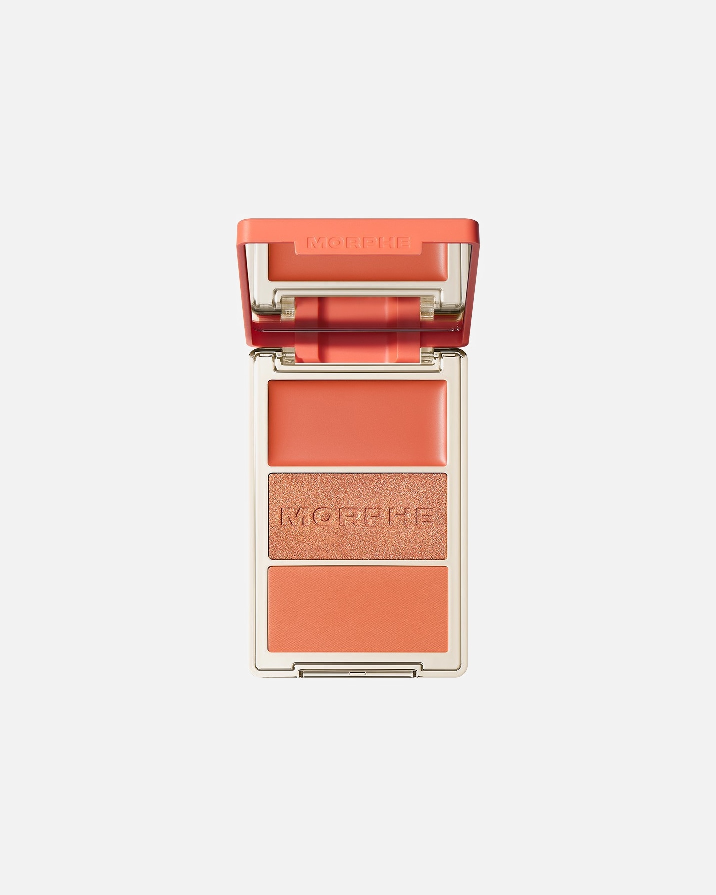 Pirosító - Morphe CHEEK THRILLS MULTI-FINISH FACE TRIO - POOLSIDE SPRITZ POOLSIDE SPRITZ