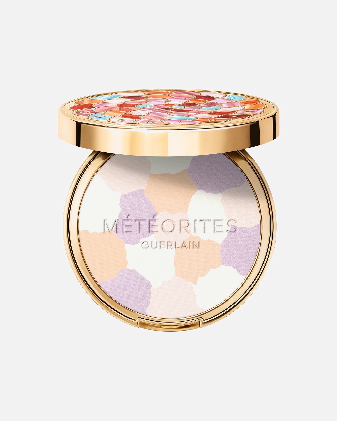 Púder - Nő Guerlain Météorites Compact Mattifying And Setting Pressed Powder Púder 01 - TRANSLUCENT