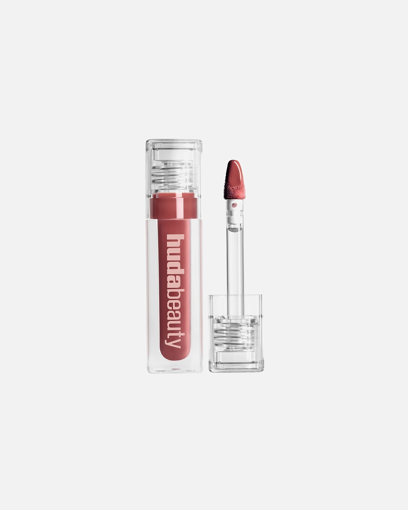 Szájfény - HUDA BEAUTY Icy Nude Faux Filler Extra Shine Lip Gloss Bombshell