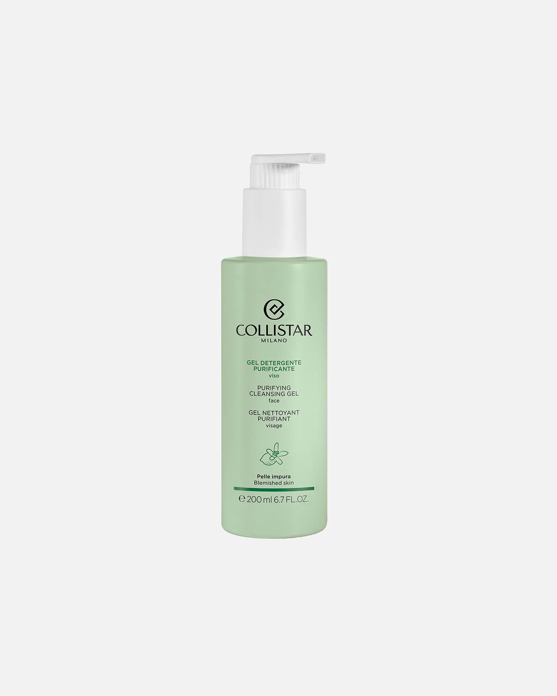 Arctisztító gél - Nő Collistar Purifying Cleansing Gel 200 ml