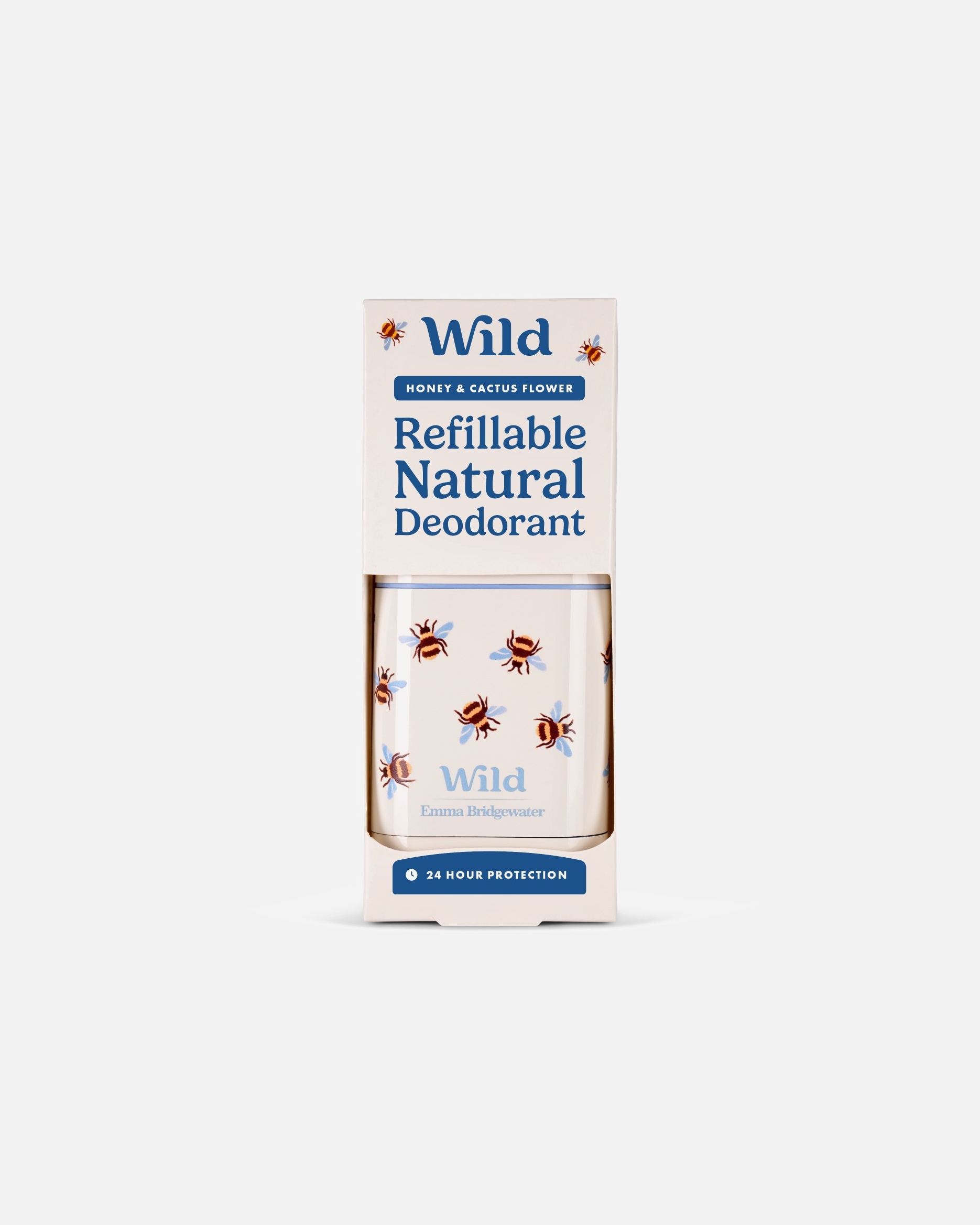 Dezodor - Nő Wild Deo tartó & stift utántöltő Méz- Kaktuszvirág illattal 140 g