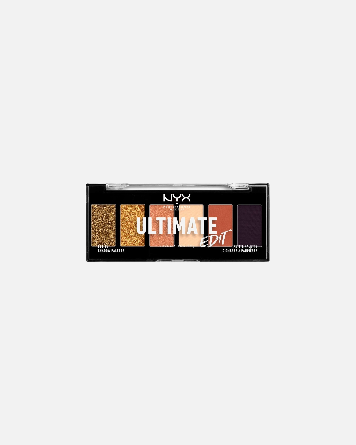 Szemhéjpúder - NYX Professional Makeup 0 Ultimate Edit Petite Shadow Palette 06 - Utopia