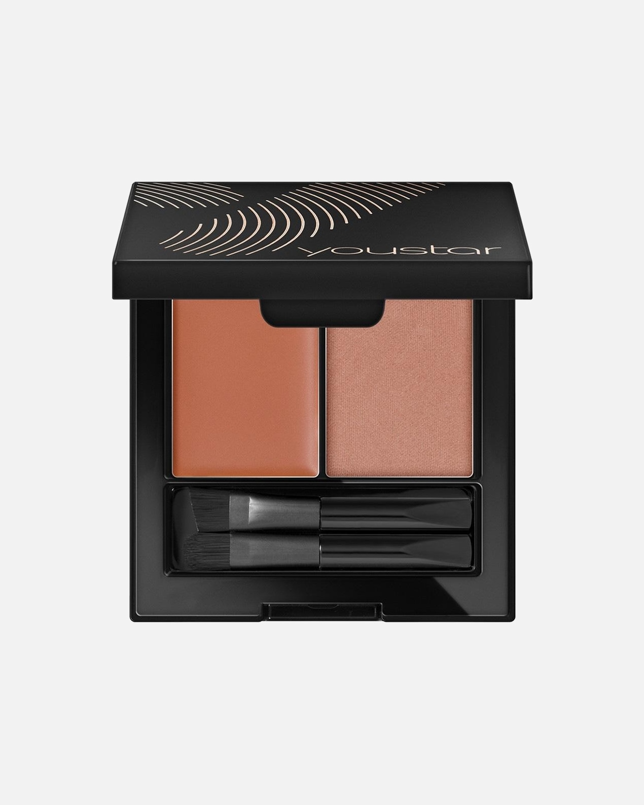 Szemöldökpúder - African Erde Browxpert Eyebrow Kit 01 – Nougat