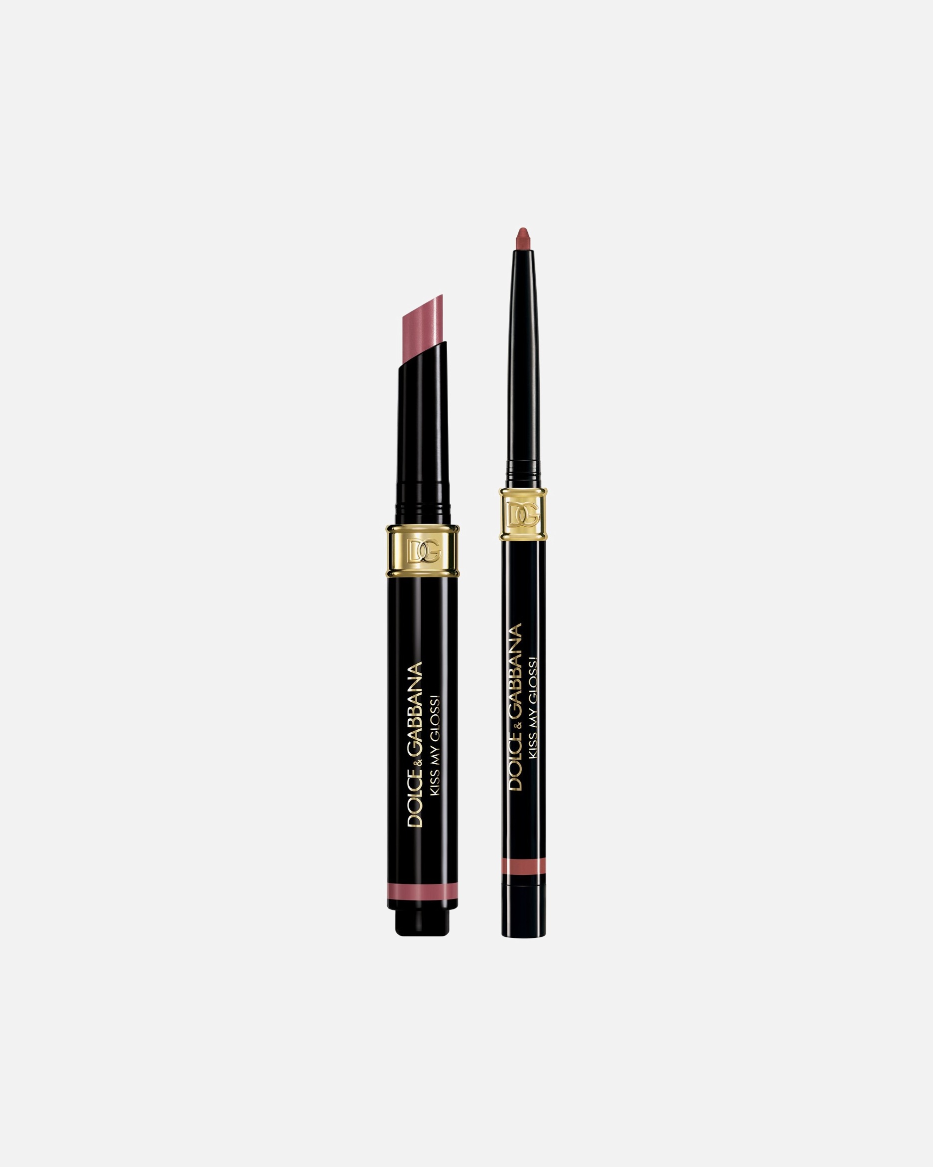 Ajakrúzs - Dolce&Gabbana Kiss My Gloss! 4D Gloss Stick & Lip Liner Duo 02 GIGGLE