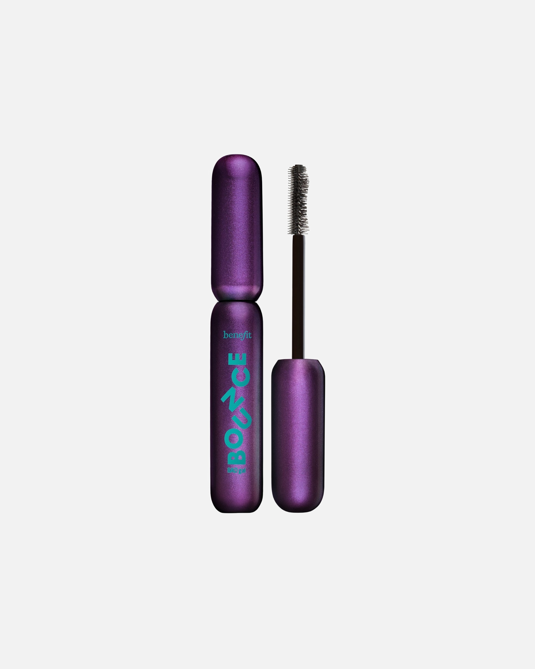 Szempillaspirál - Benefit Cosmetics BADgal Bounce - Kétoldalú ecsettel rendelkező volumnövelő szempillaspirál TEAL