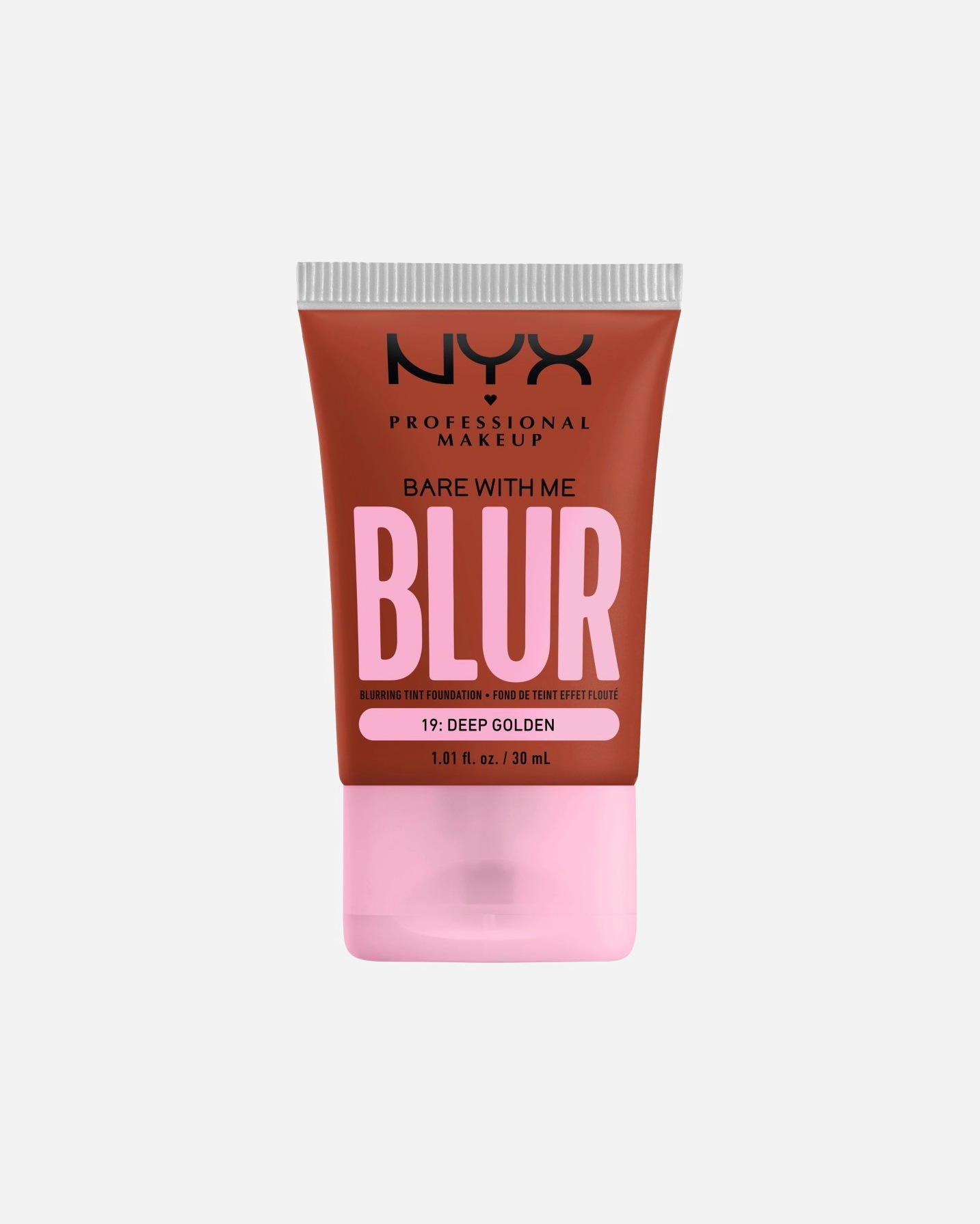 Alapozó - NYX Professional Makeup 0 Bare With Me Blur Tint Foundation 19-Deep Golden