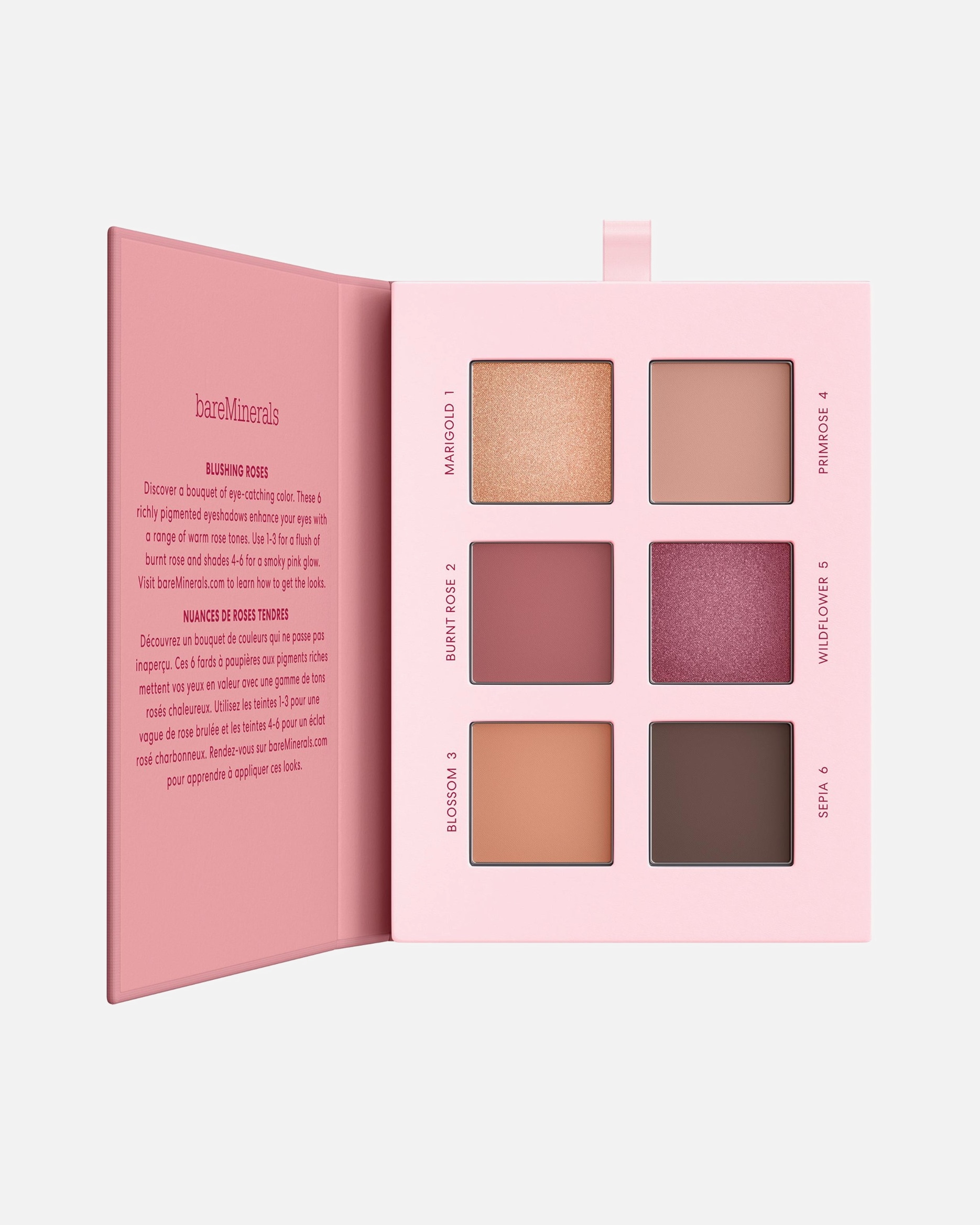 Szemhéjpúder - bareMinerals Mineralist Eyeshadow Paletta Rosewood