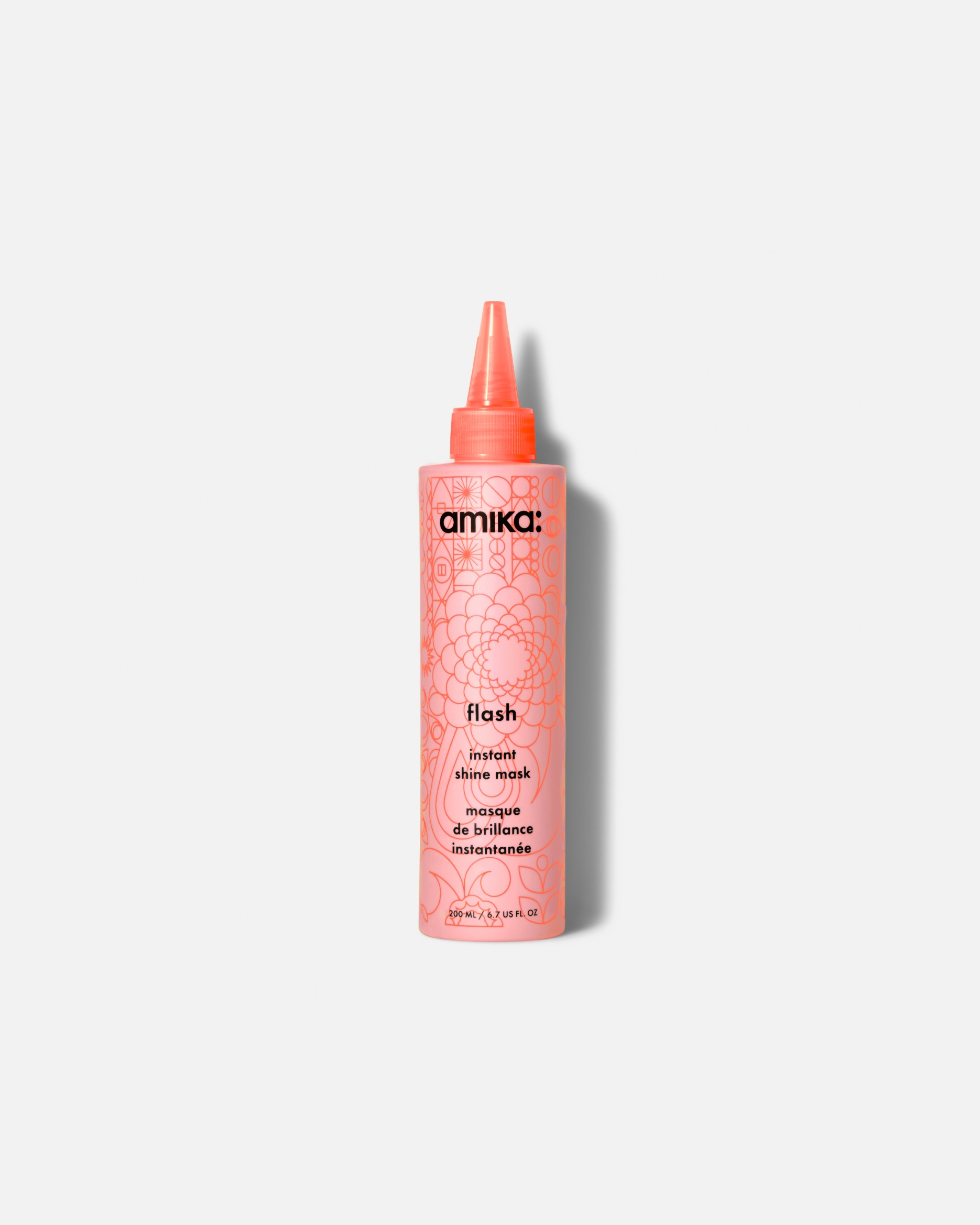 Hajpakolás - Amika Shine Flash Instant Shine Mask 200 ml