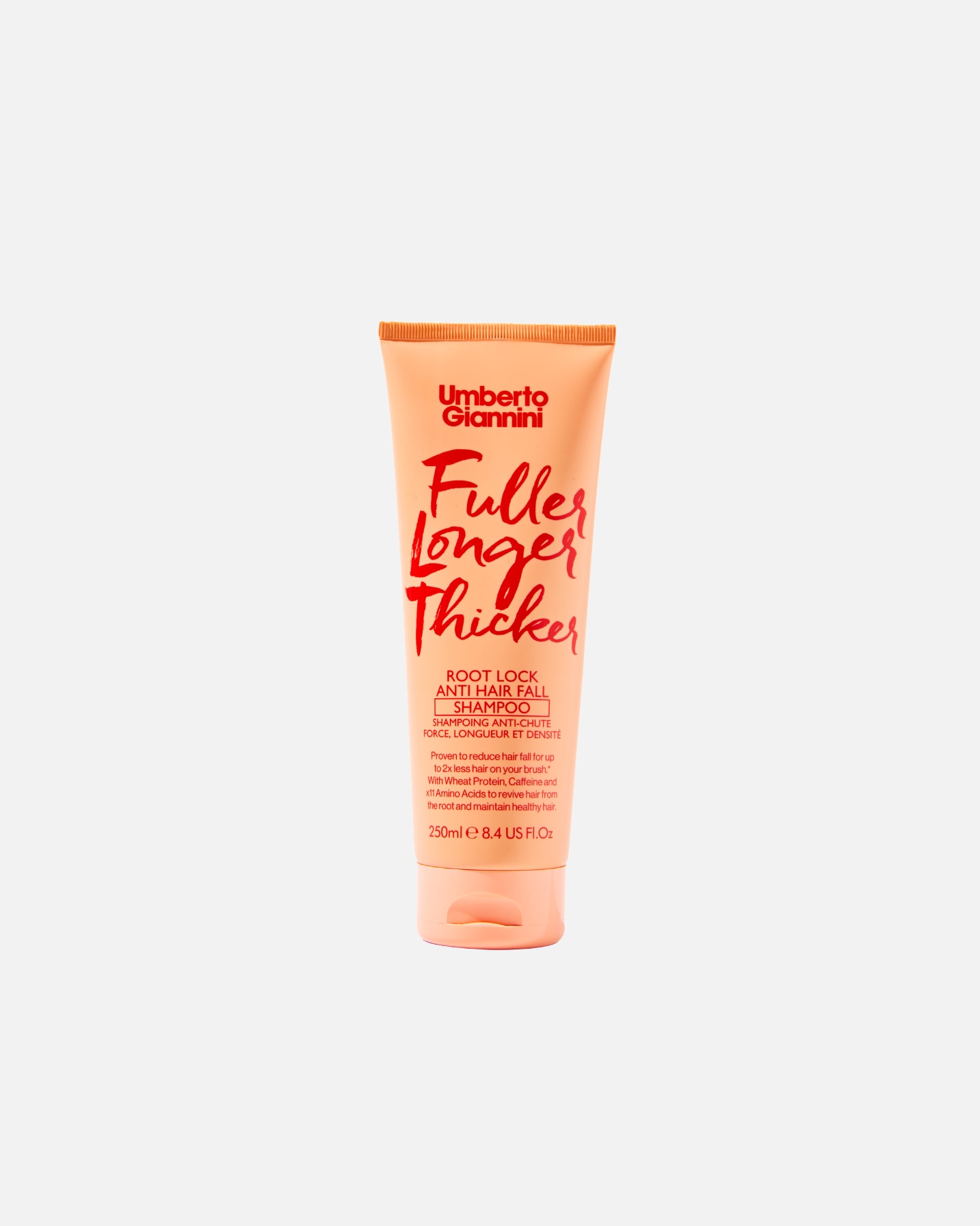 Hajsampon - Umberto Giannini Fuller, Longer, Thicker Shampoo 250 ml