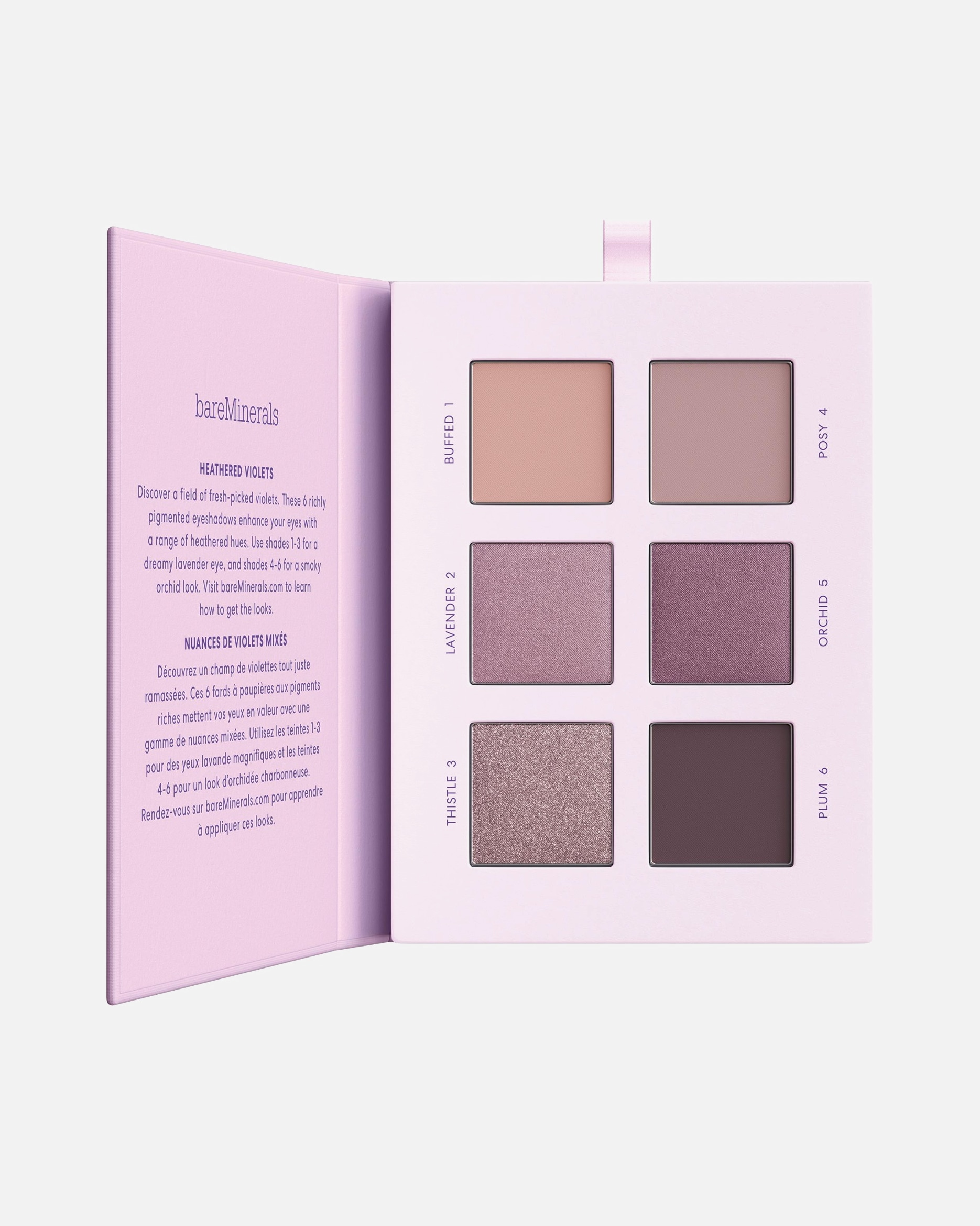 Szemhéjpúder - bareMinerals Mineralist Eyeshadow Paletta Heathered