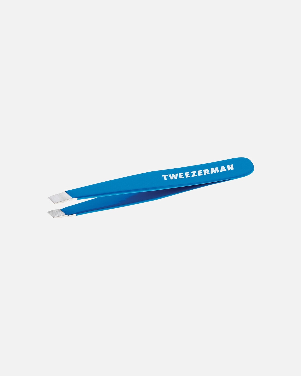 Csipesz - Tweezerman Mini Slant Tweezer - Bahama Blue
