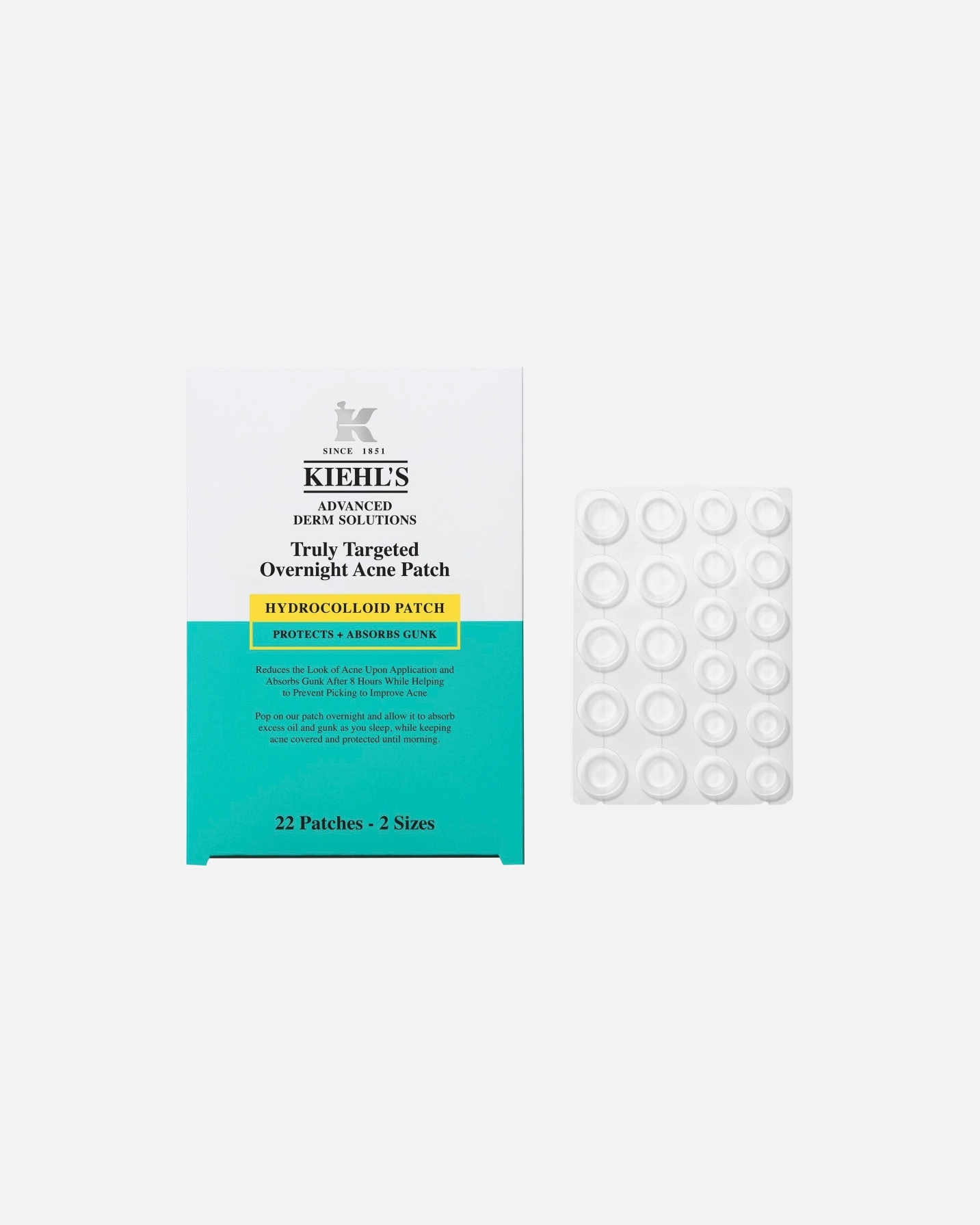 Tapasz - Kiehl’s Dermatologist Solutions Acne Physical Patch 22 darab