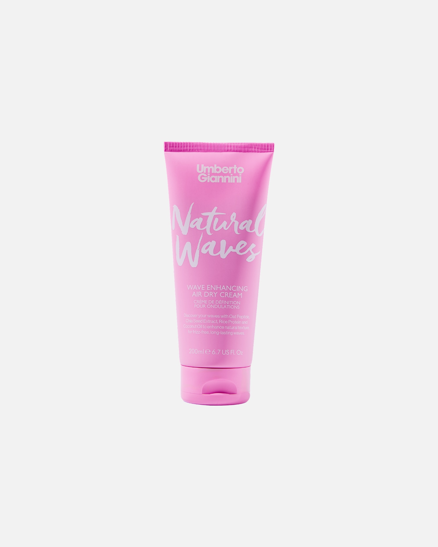 Leave-in kondicionáló - Umberto Giannini Natural Waves Air Dry Cream 200 ml