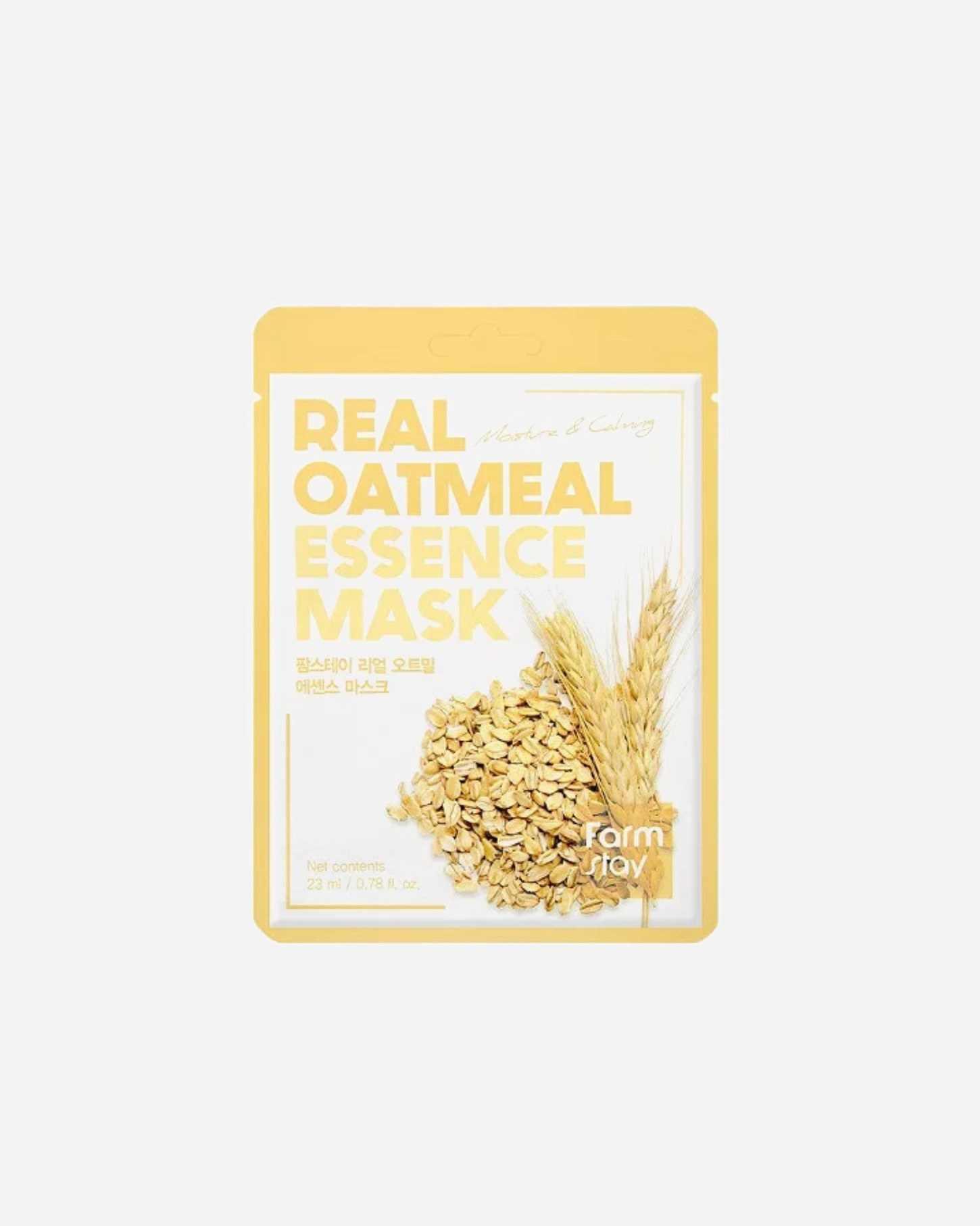 Fátyol maszk - Farmstay FARMSTAY Real Outmeal Essence Mask 23 ml