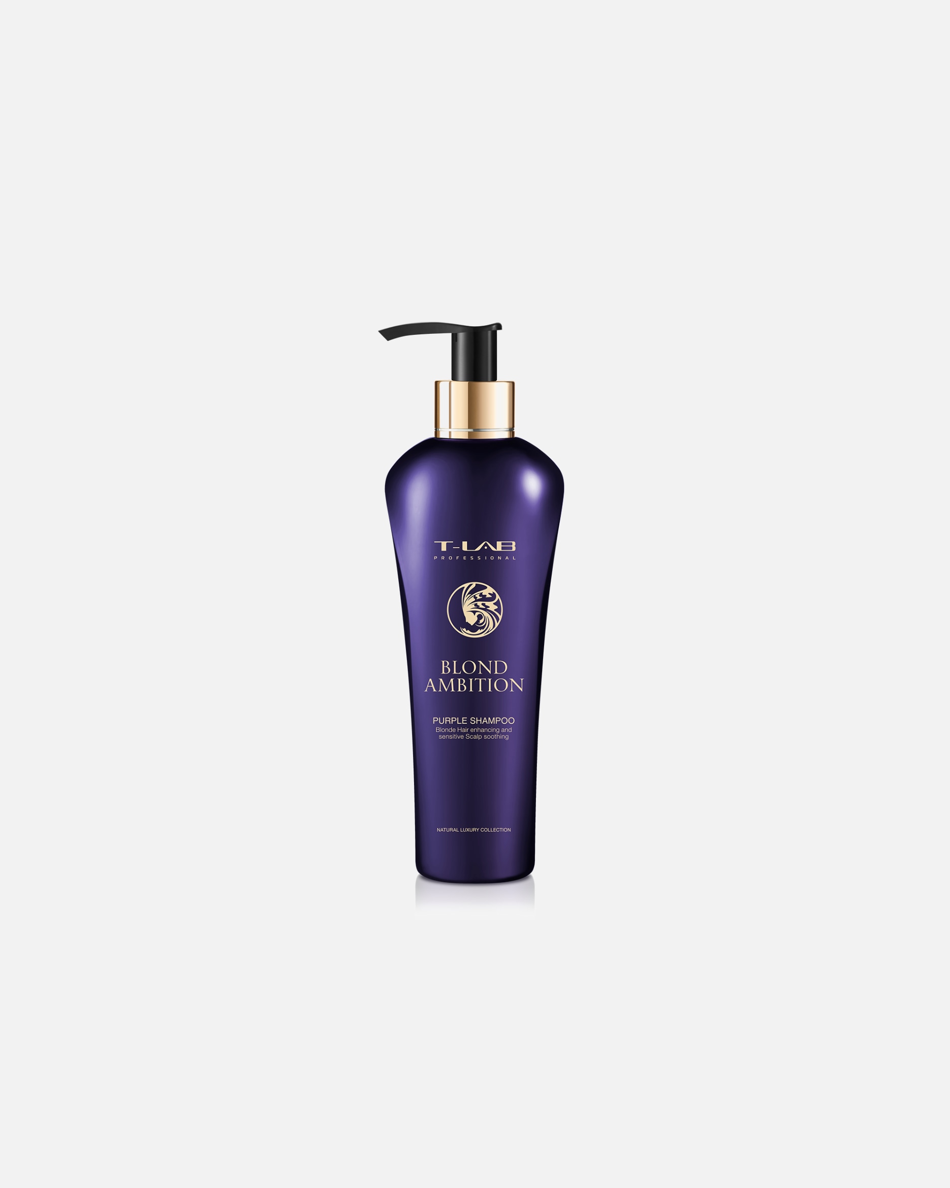 Hajsampon - T-LAB Organics Blond Ambition Purple Shampoo 300 ml