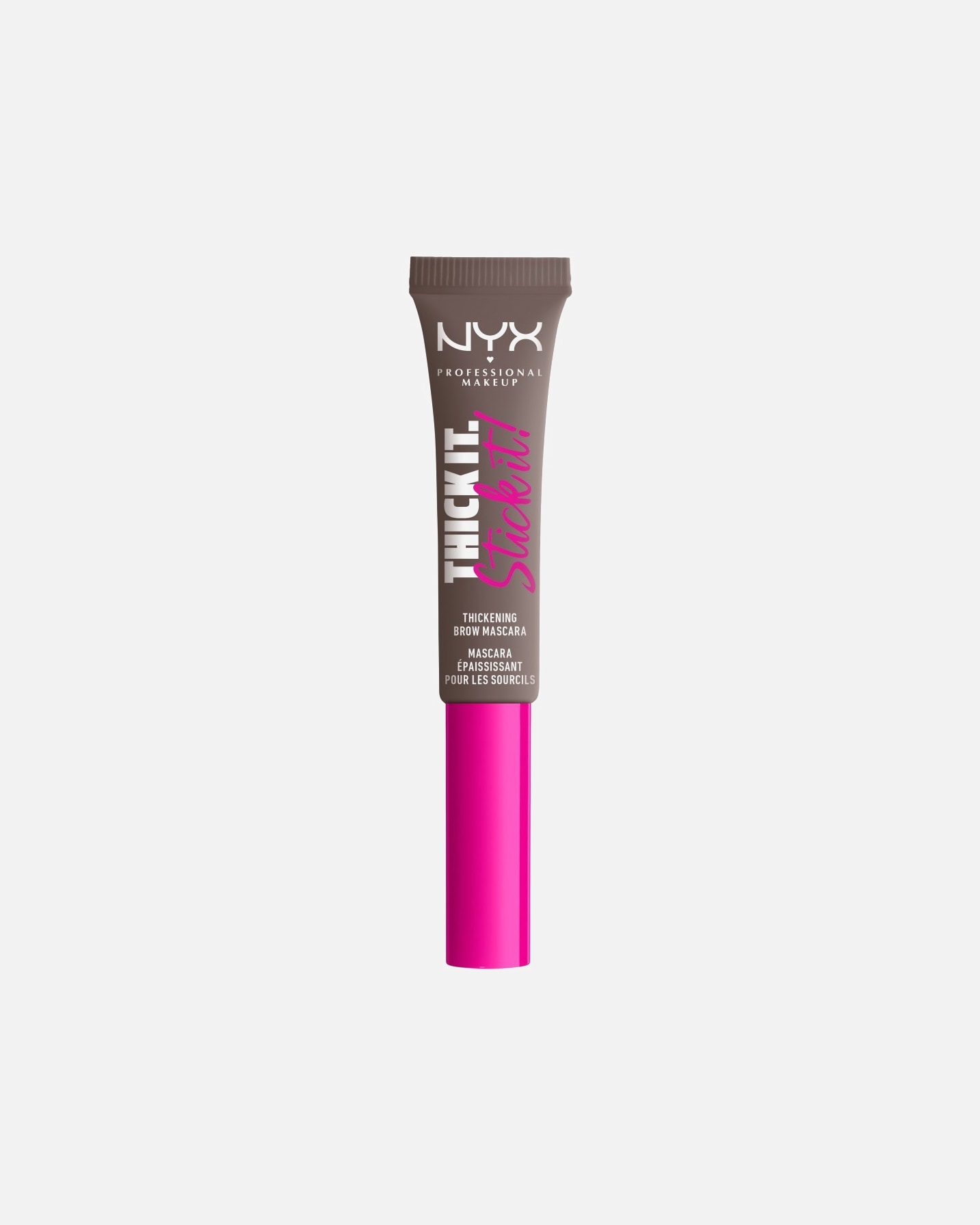 Szemöldökzselé - NYX Professional Makeup 0 Thick It Stick It Brow Mascara 05- Cool Ash Brown