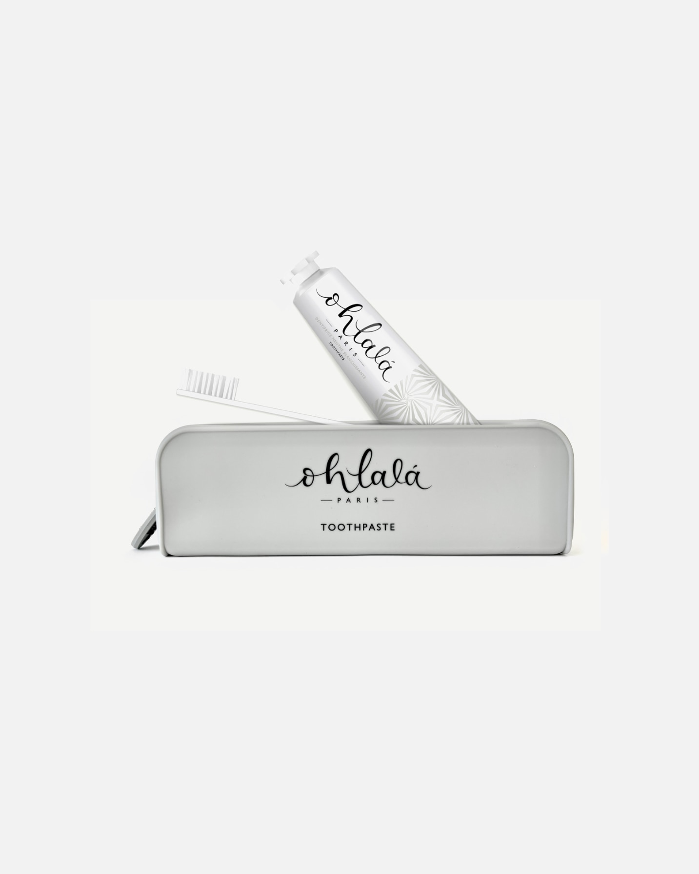 Fogkefe - ohlalá Premium Travel Set Whitening Mint 1 darab