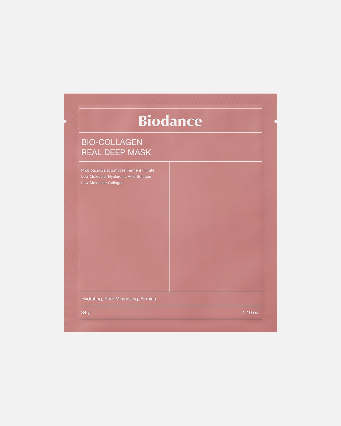 Fátyol maszk - Biodance Default Brand Line BIODANCE Bio Collagen-Real Deep Mask 1pcs 34 g